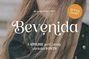 Bevenida - A Modern Stylish Serif font