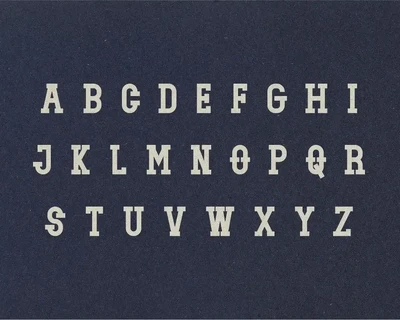 Bofande Slab Font
