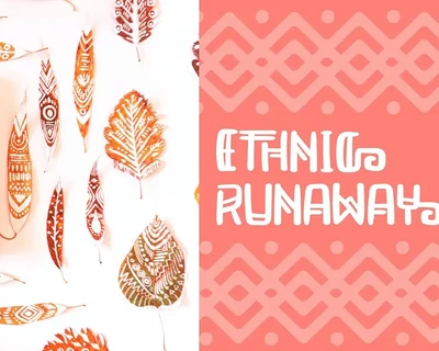 Ethimica | Fancy Display Font