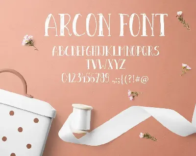 Arcon font