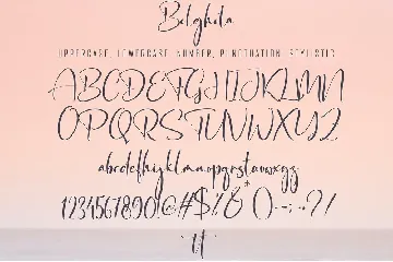 Bolghota font