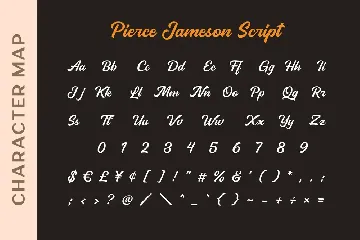 Pierce Jameson - Font Family