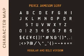 Pierce Jameson - Font Family