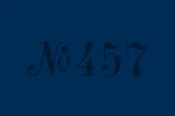 Didone Room Numbers Display Font Family