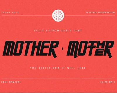 TOKIO NOIR Font