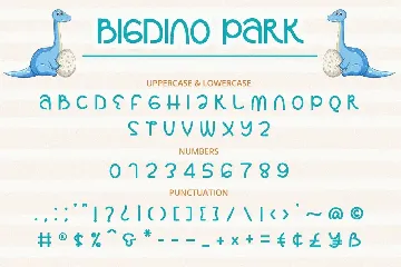 Bigdino Park font
