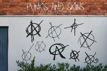 Punk's and Skins Typeface font