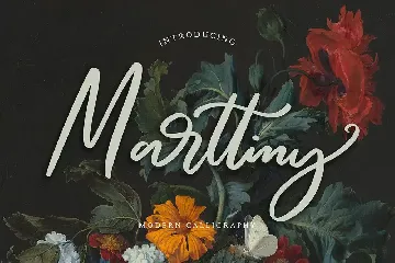 Marttiny Modern Script Font