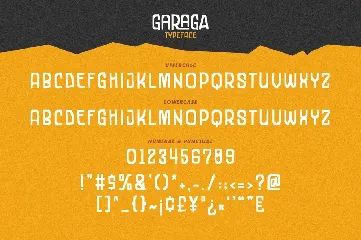 Garaga - a Block Ligature font