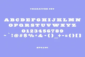 Merchy Slab Serif Display Font