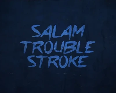 Trouble Stroke Fonts