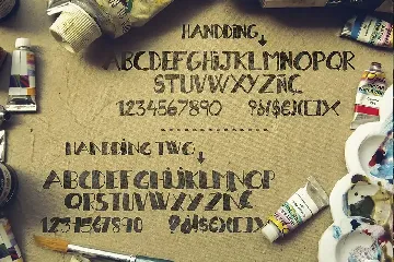 Hannding Script Duo font