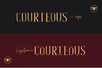 Courteous - Ligature Serif Font