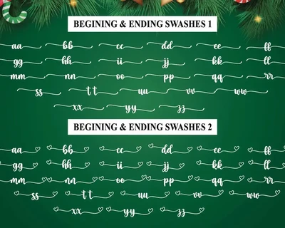 Christmas Blessing - Modern Calligraphy Font