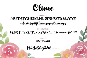 Olime - Cute Font