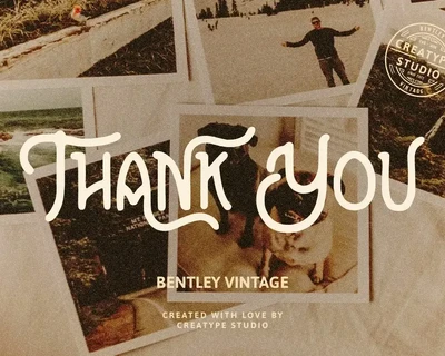 Bentley Monoline Vintage font