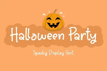 Halloween Party Spooky Display Font