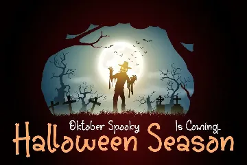 Halloween Party Spooky Display Font