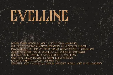 Evelline Catharine - Vintage Font