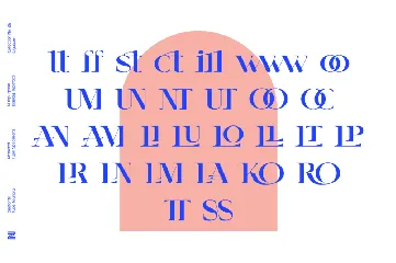 AMOVAND font