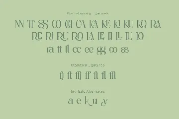 Florako font