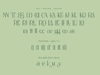 Florako font