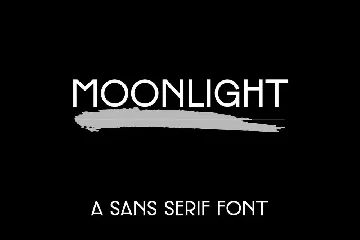 Moonlight - Sans Serif Font