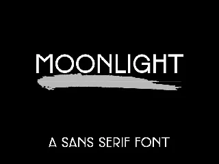 Moonlight - Sans Serif Font