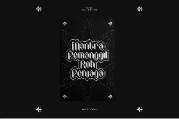 MANTRA - Neo Gothic Font