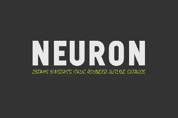 Neuron font