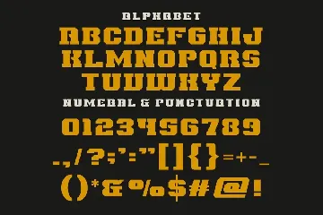 BURN SPEED - A Modern Slab Font