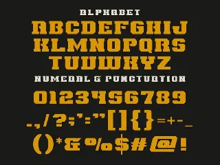 BURN SPEED - A Modern Slab Font