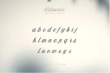 Trifasciata font