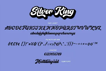 Silver King Font
