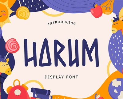 Harum Display Font