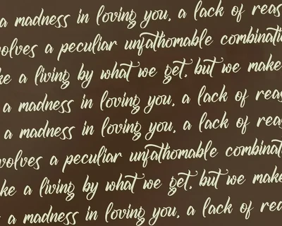 Homestage Mentary Modern Calligraphy Font