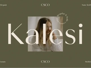 Kalesi - Elegant Sans Serif font