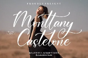 Monttany Castelone Beautiful Script Font