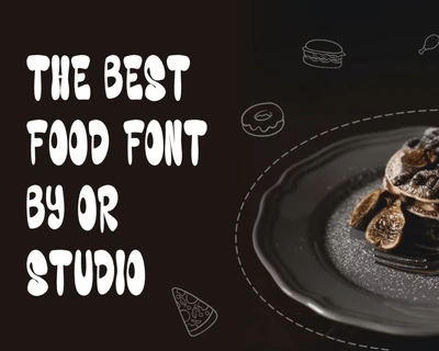 Cocomel - Food Fonts