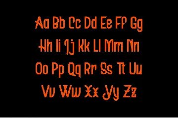 Raidspell font