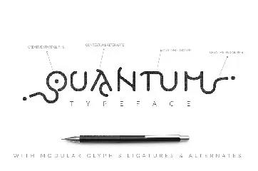 Quantum Typeface font