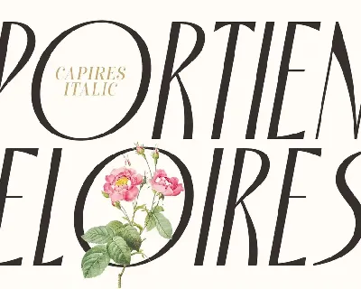 Capires - Art Deco Font