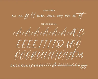 Kahistto Modern Hadwritten Font