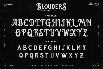 OKA - Blouders font