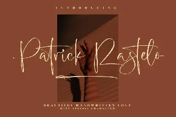 Patrick Rastelo Handwritten Font