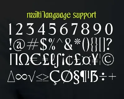 Galliso font