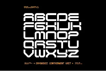 Oscura - Futuristic Cyberpunk Display Font
