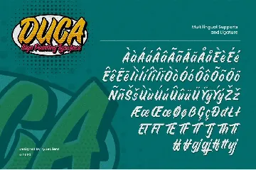 OKA - Duca font