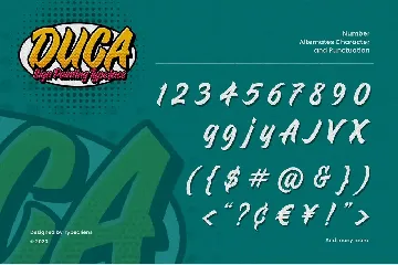 OKA - Duca font