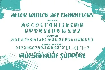 After Winter font